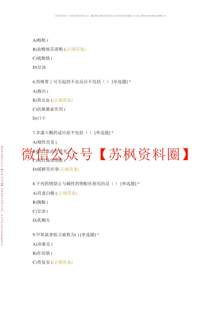 医药商品学